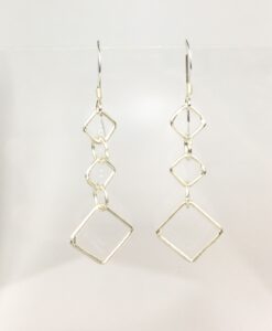 Sterling Silver Chain Earrings