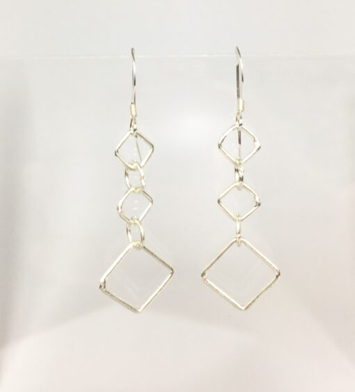 Sterling Silver Chain Earrings