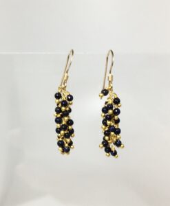 Black Fringe Earrings