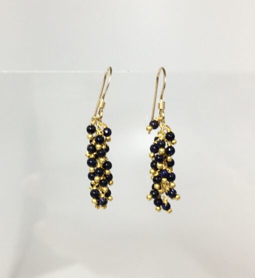 Black Fringe Earrings