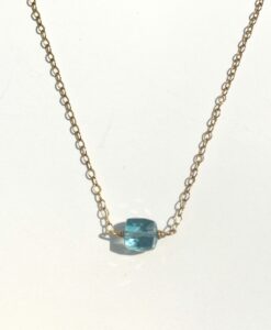 London Blue Topaz Necklace