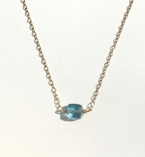 London Blue Topaz Necklace