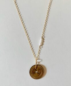 Vintage NYC Subway Token Necklace