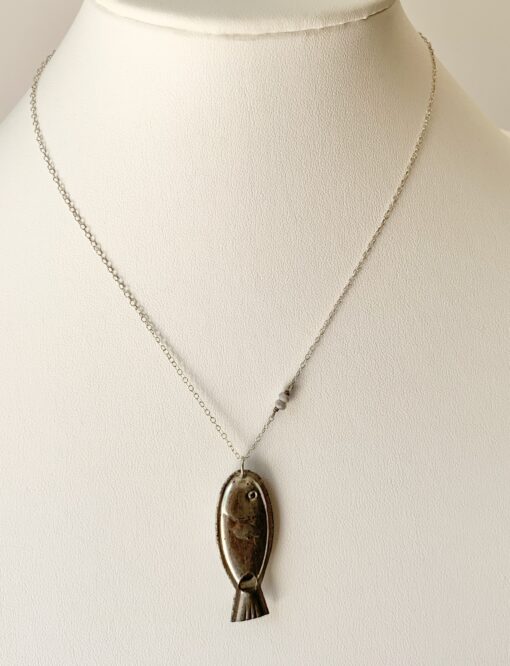 Vintage Fish Whistle Necklace