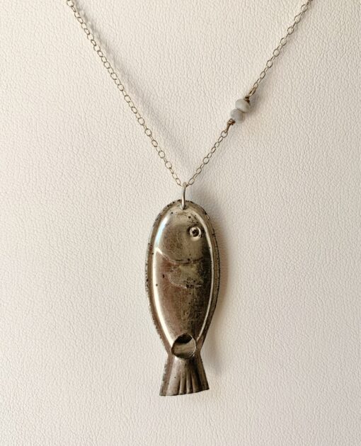 Vintage Fish Whistle Necklace - Image 2