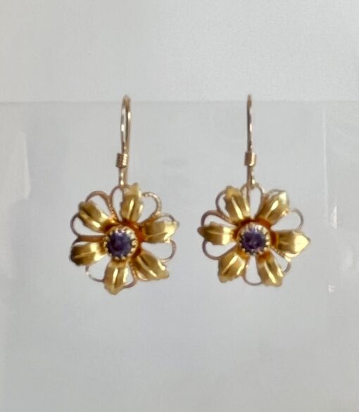 Vintage Flower Earrings