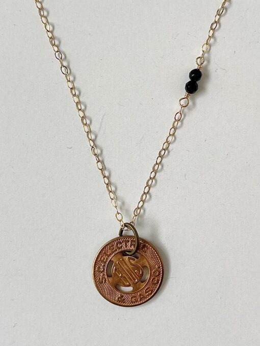 Vintage SC Token Necklace