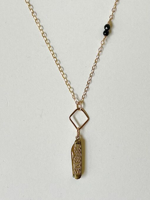 Tiny Vintage Pocketknife Necklace