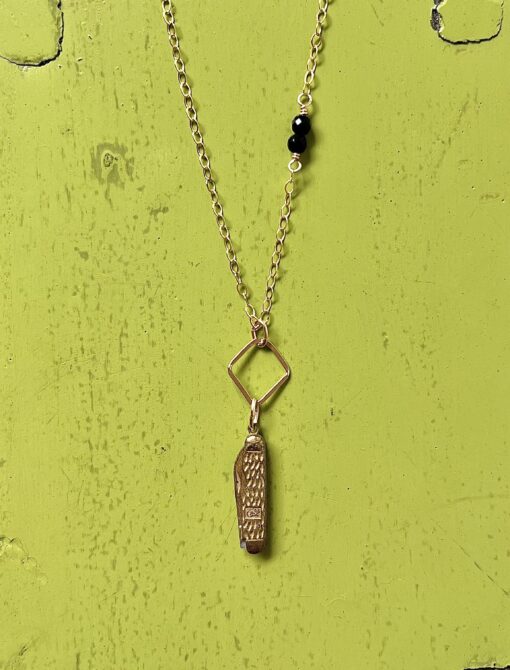 Tiny Vintage Pocketknife Necklace - Image 3