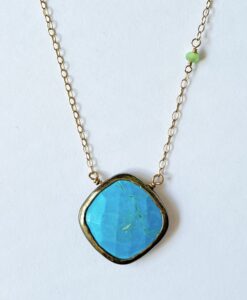 Framed Turquoise Necklace