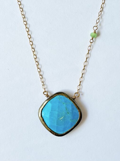 Framed Turquoise Necklace