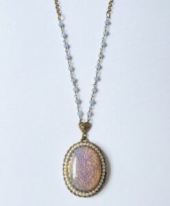 Long Vintage German Pendant Necklace