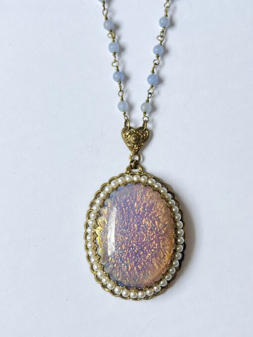 Long Vintage German Pendant Necklace - Image 2
