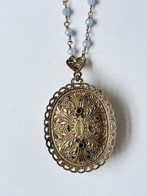 Long Vintage German Pendant Necklace - Image 3